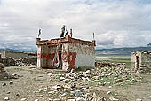 Ladakh - nomad winter shelter close to Tso-Kar